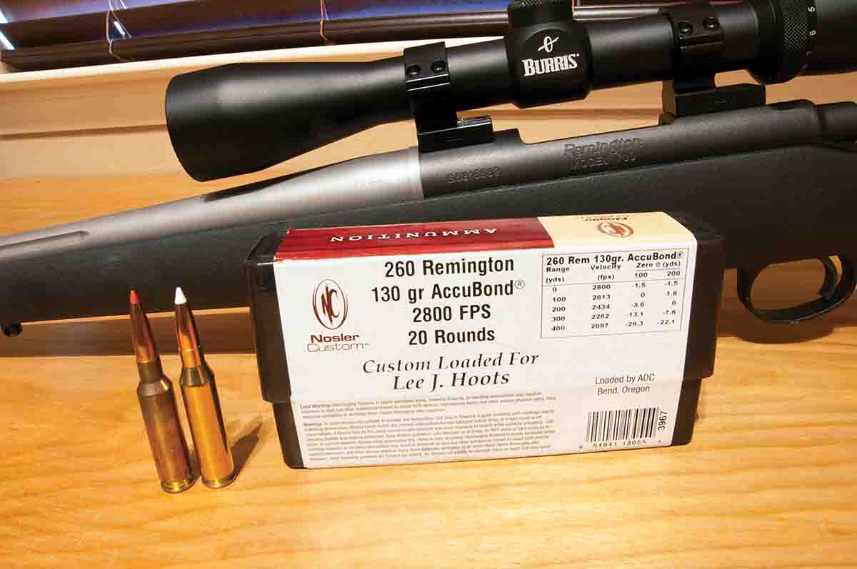 Given equal rifling twists and barrel lengths, the so-called “outdated” .260 Remington is on par with all the newer 6.5mm cartridges.